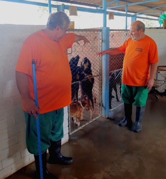 funcionarios-da-comur-cuidam-dos-animais-do-canil
