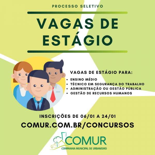 aberto-processo-seletivo-para-estagios-comur